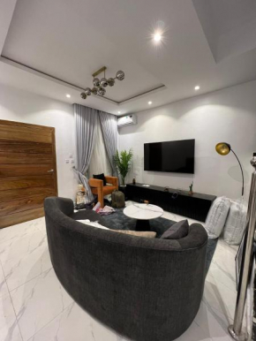 Elegant 2BR House with Cinema, Ikota, Lekki, Lagos